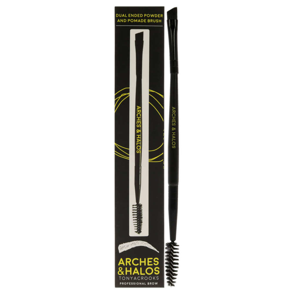 Dual Ended Powder and Pomade Brush by Arches and Halos for Unisex - 1 Pc Brush